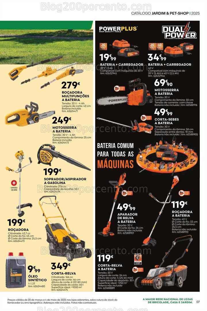 Antevisão Folheto BRICOMARCHÉ Especial Jardim e Pet-Shop Promoções de 20 março a 4 maio