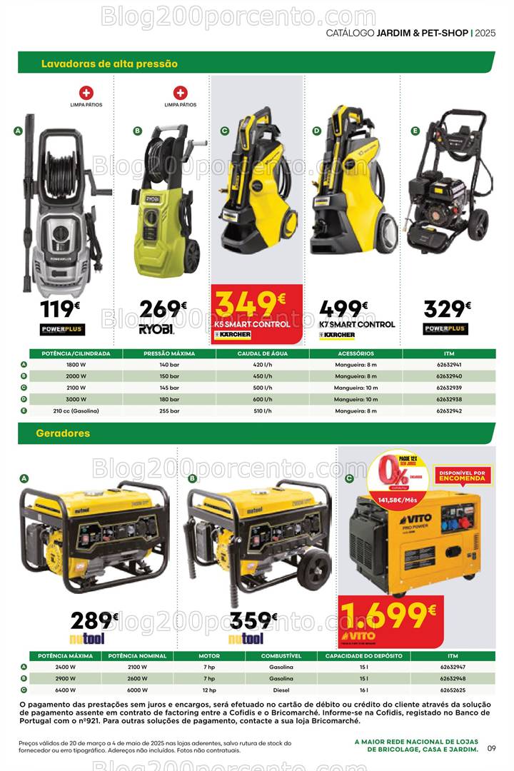 Antevisão Folheto BRICOMARCHÉ Especial Jardim e Pet-Shop Promoções de 20 março a 4 maio