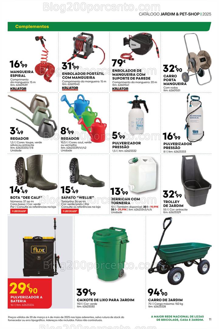 Antevisão Folheto BRICOMARCHÉ Especial Jardim e Pet-Shop Promoções de 20 março a 4 maio