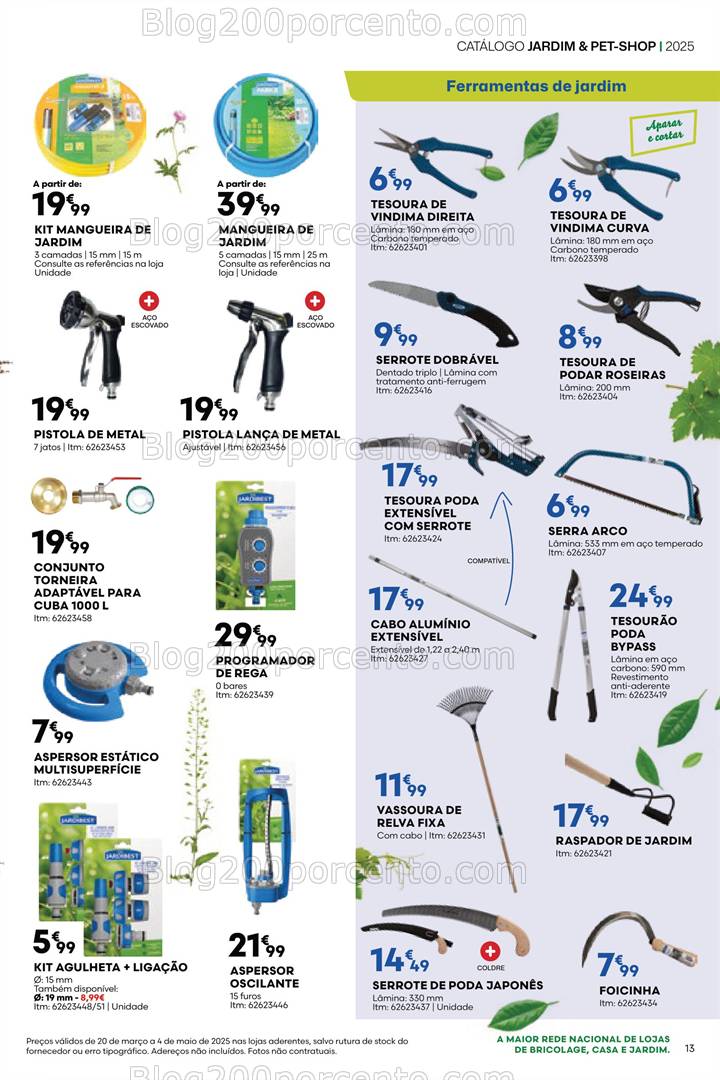 Antevisão Folheto BRICOMARCHÉ Especial Jardim e Pet-Shop Promoções de 20 março a 4 maio