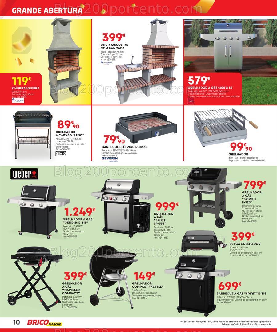 Antevisão Folheto BRICOMARCHÉ Abertura Faro Promoções de 25 julho a 11 agosto