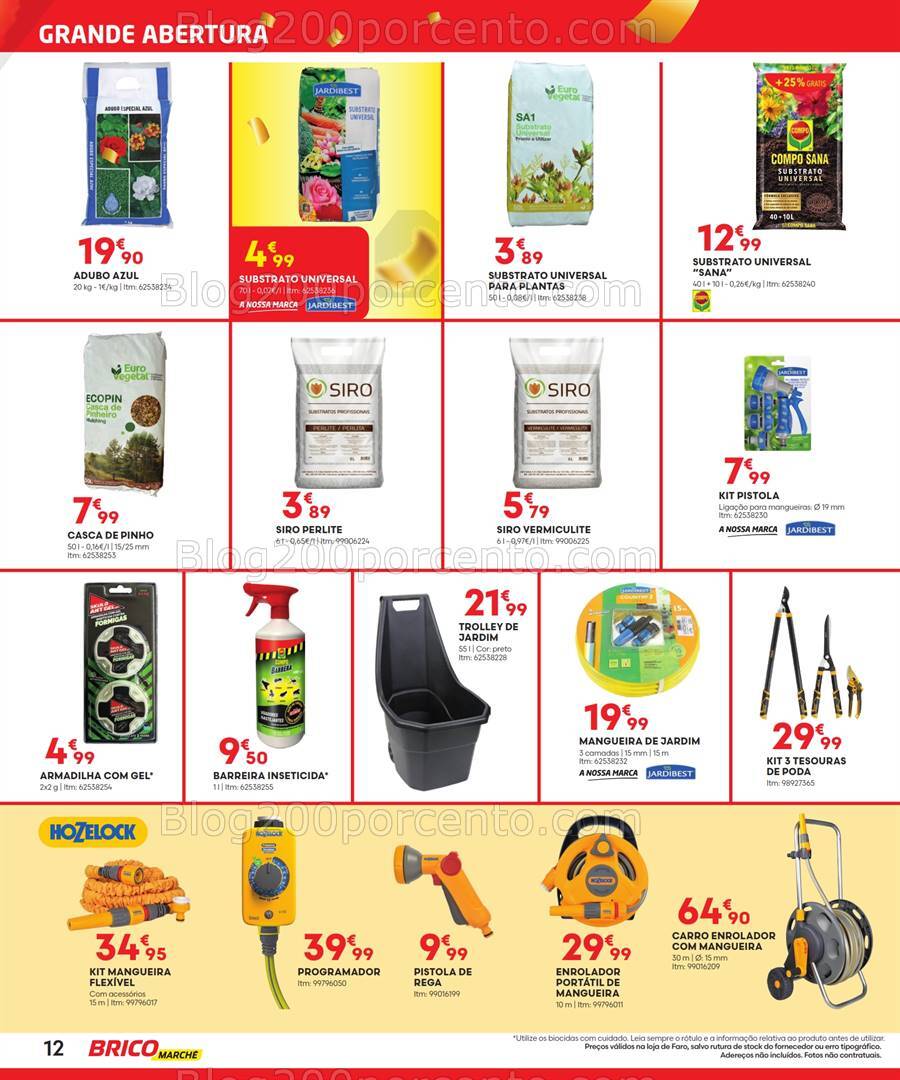 Antevisão Folheto BRICOMARCHÉ Abertura Faro Promoções de 25 julho a 11 agosto
