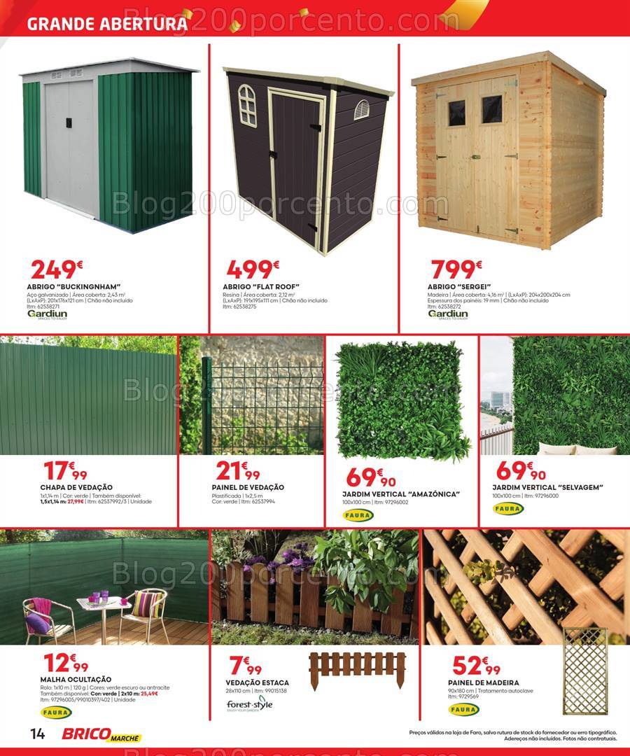 Antevisão Folheto BRICOMARCHÉ Abertura Faro Promoções de 25 julho a 11 agosto