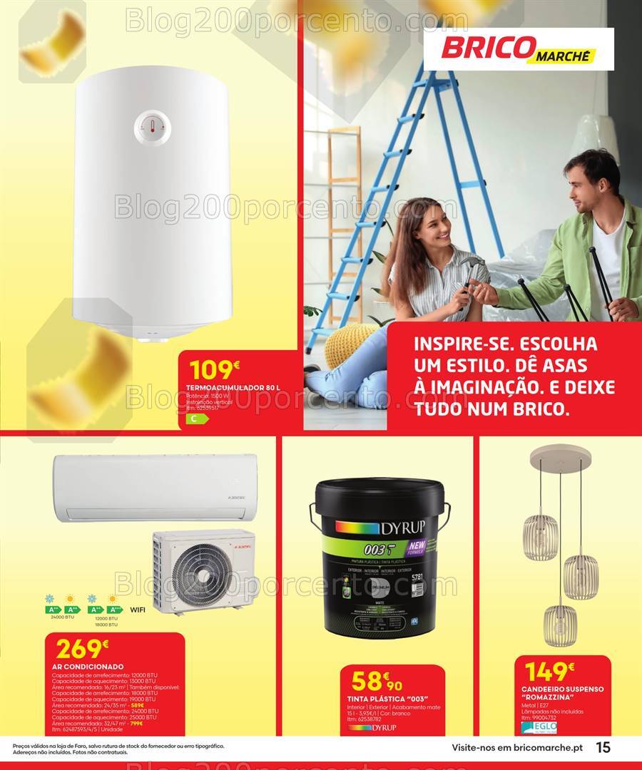 Antevisão Folheto BRICOMARCHÉ Abertura Faro Promoções de 25 julho a 11 agosto