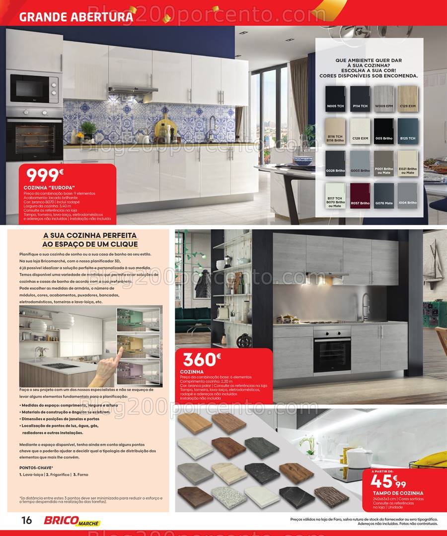 Antevisão Folheto BRICOMARCHÉ Abertura Faro Promoções de 25 julho a 11 agosto