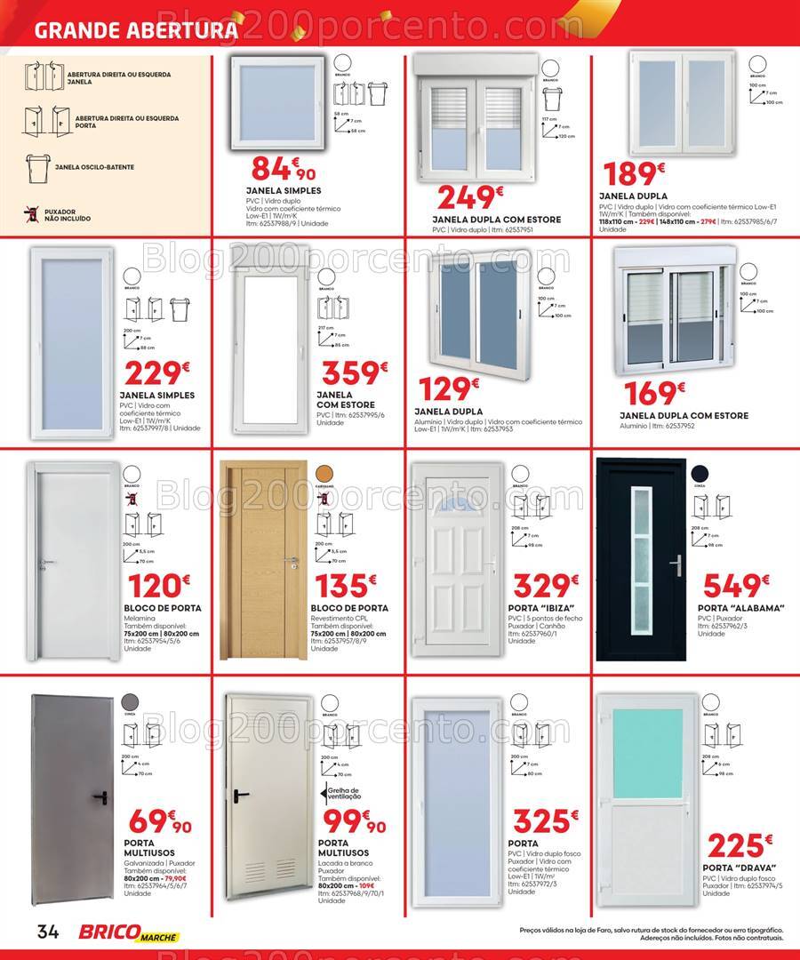 Antevisão Folheto BRICOMARCHÉ Abertura Faro Promoções de 25 julho a 11 agosto