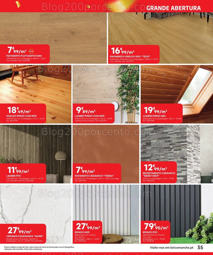 Antevisão Folheto BRICOMARCHÉ Abertura Faro Promoções de 25 julho a 11 agosto