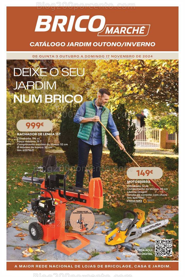 Antevisão Folheto BRICOMARCHÉ Outono - Inverno Promoções de 3 outubro a 17 novembro