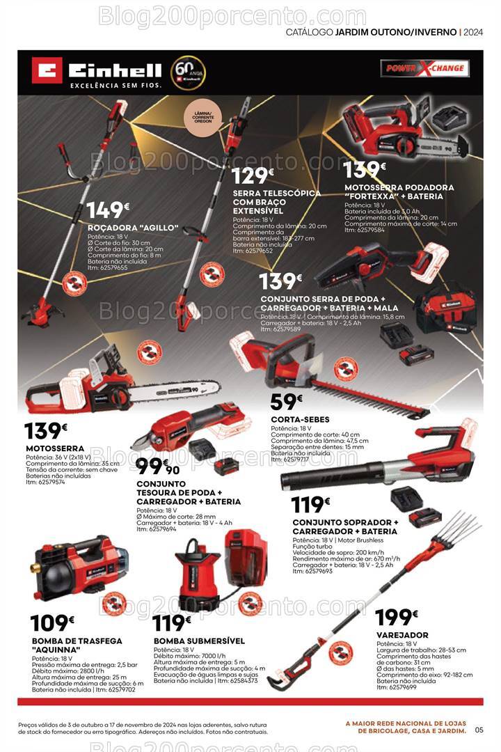 Antevisão Folheto BRICOMARCHÉ Outono - Inverno Promoções de 3 outubro a 17 novembro