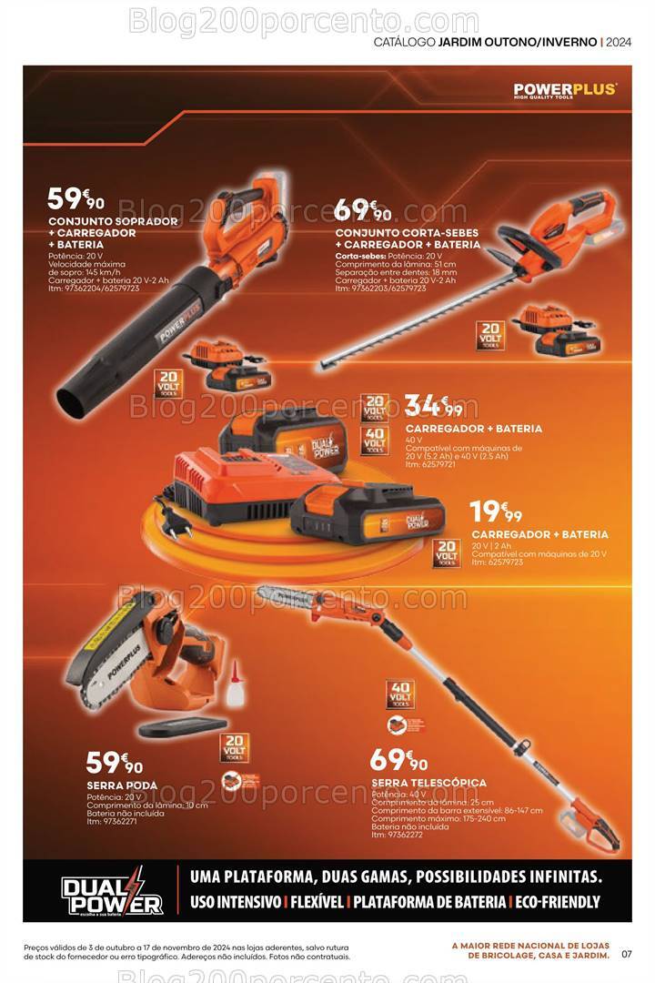 Antevisão Folheto BRICOMARCHÉ Outono - Inverno Promoções de 3 outubro a 17 novembro