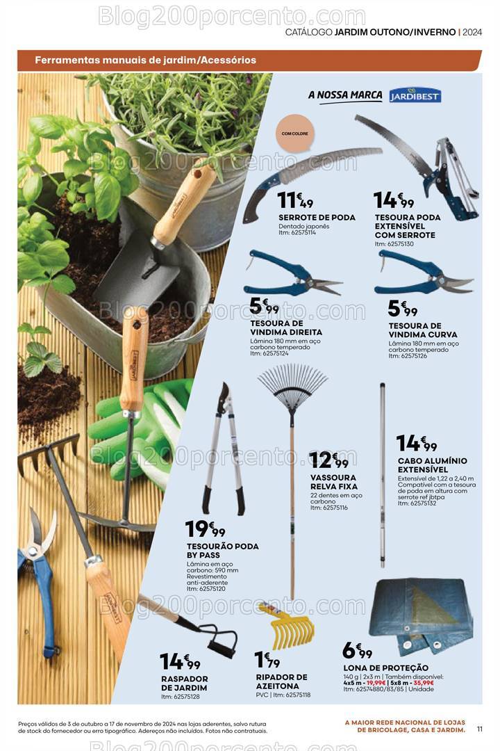 Antevisão Folheto BRICOMARCHÉ Outono - Inverno Promoções de 3 outubro a 17 novembro