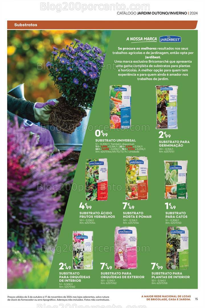 Antevisão Folheto BRICOMARCHÉ Outono - Inverno Promoções de 3 outubro a 17 novembro