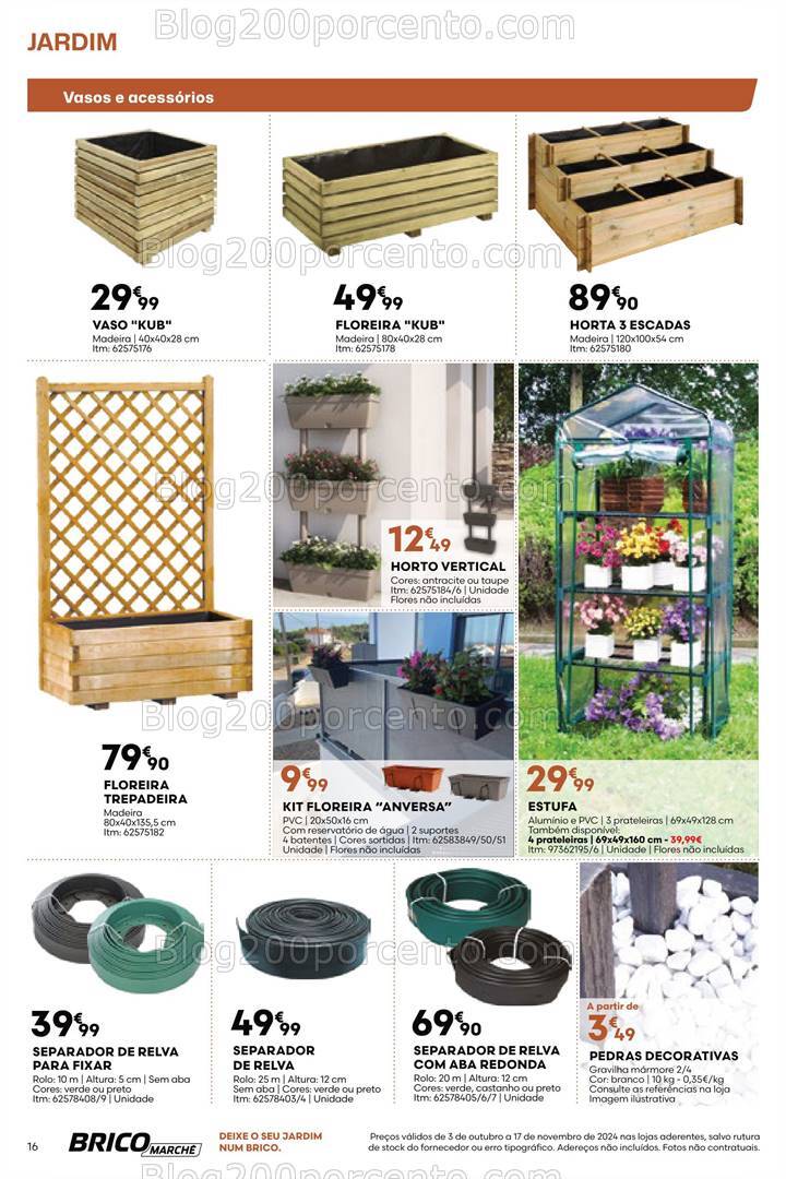 Antevisão Folheto BRICOMARCHÉ Outono - Inverno Promoções de 3 outubro a 17 novembro