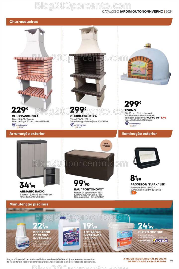 Antevisão Folheto BRICOMARCHÉ Outono - Inverno Promoções de 3 outubro a 17 novembro