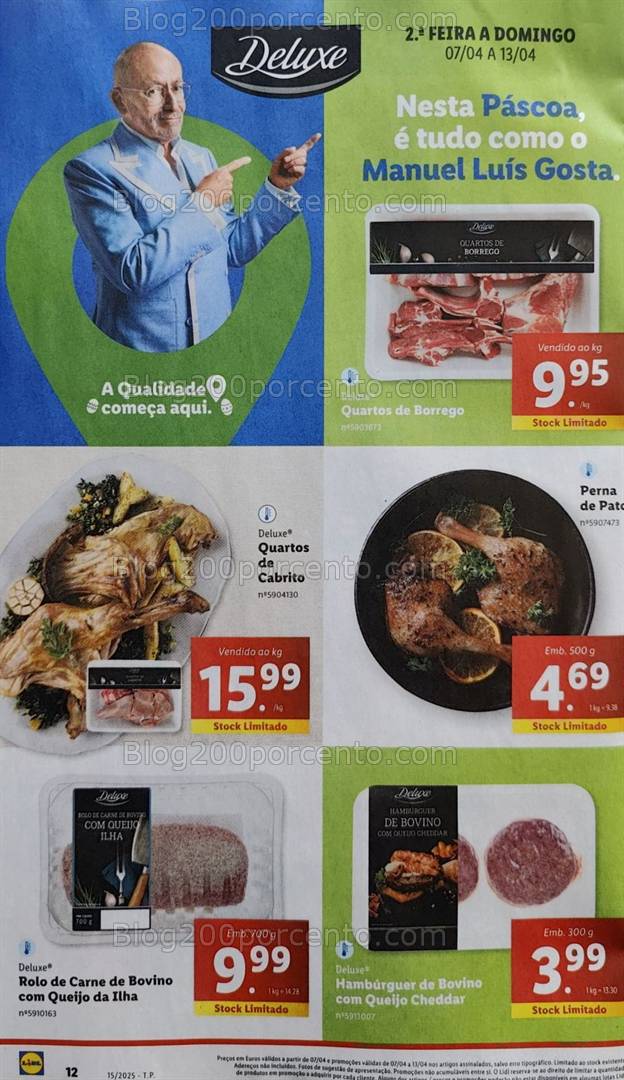 Antevisão Folheto LIDL Promoções de 7 a 13 abril