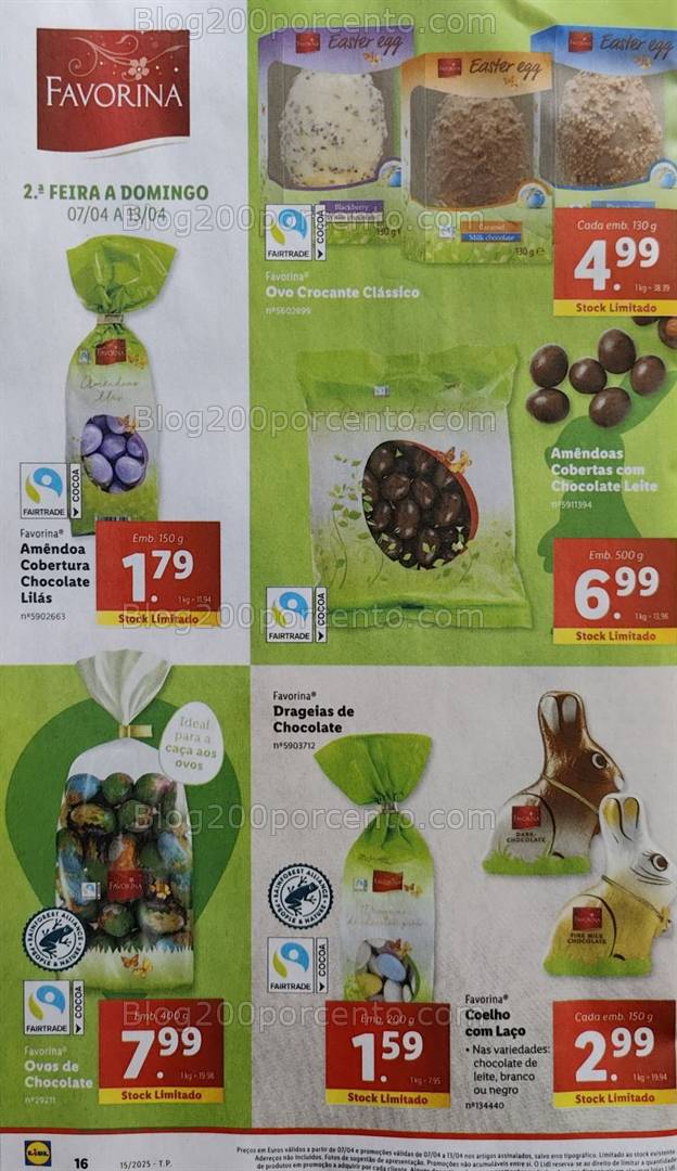 Antevisão Folheto LIDL Promoções de 7 a 13 abril