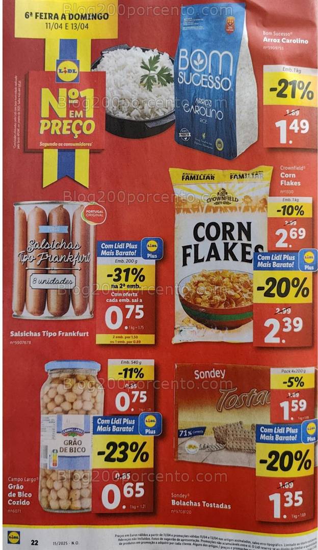 Antevisão Folheto LIDL Promoções de 7 a 13 abril