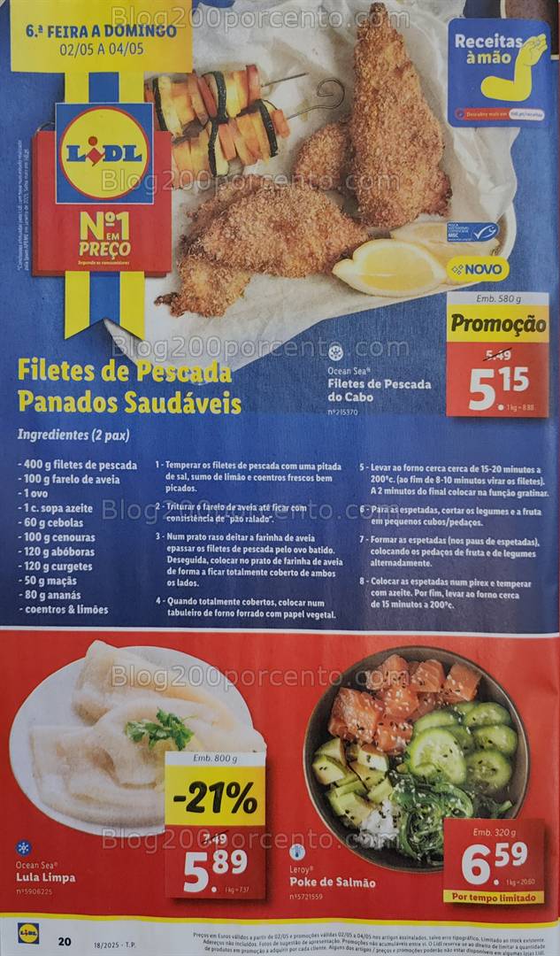 Antevisão Folheto LIDL Promoções de 28 abril a 4 maio