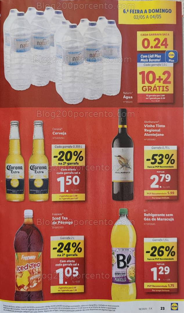 Antevisão Folheto LIDL Promoções de 28 abril a 4 maio