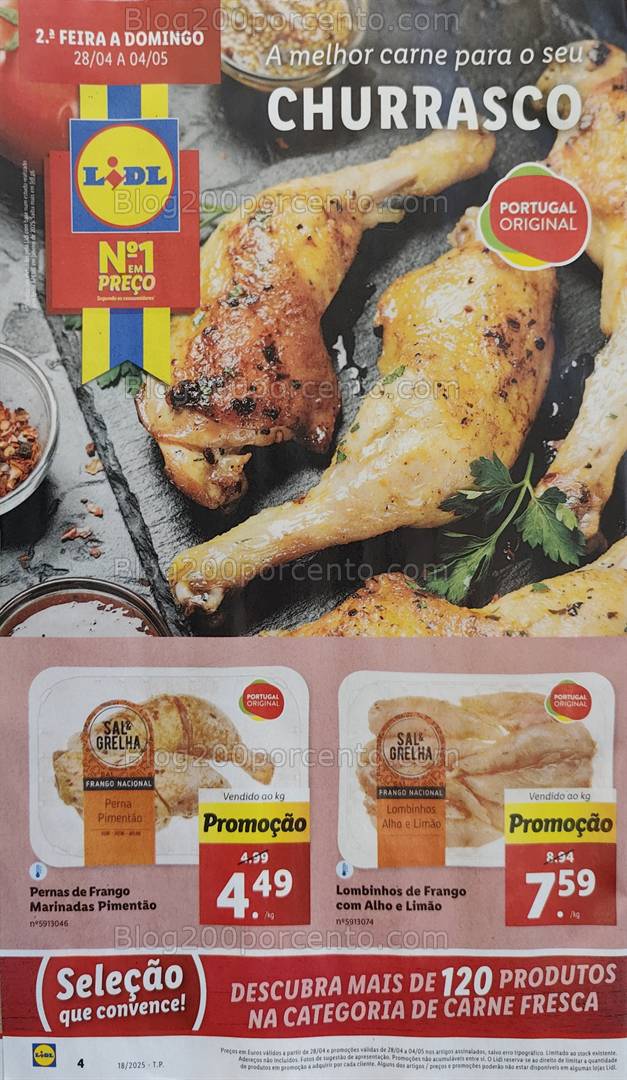 Antevisão Folheto LIDL Promoções de 28 abril a 4 maio