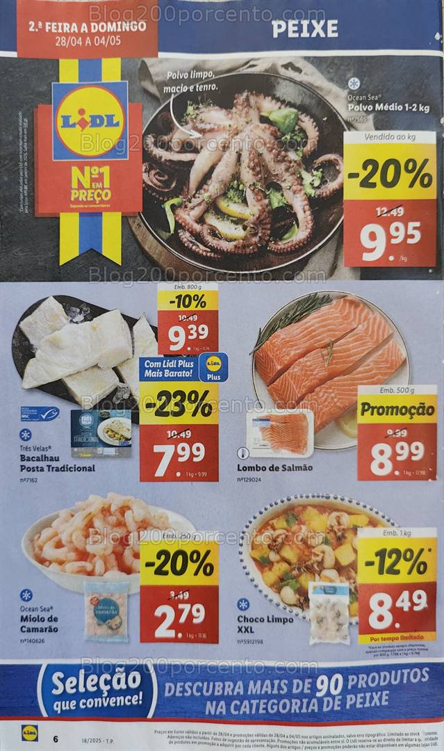 Antevisão Folheto LIDL Promoções de 28 abril a 4 maio