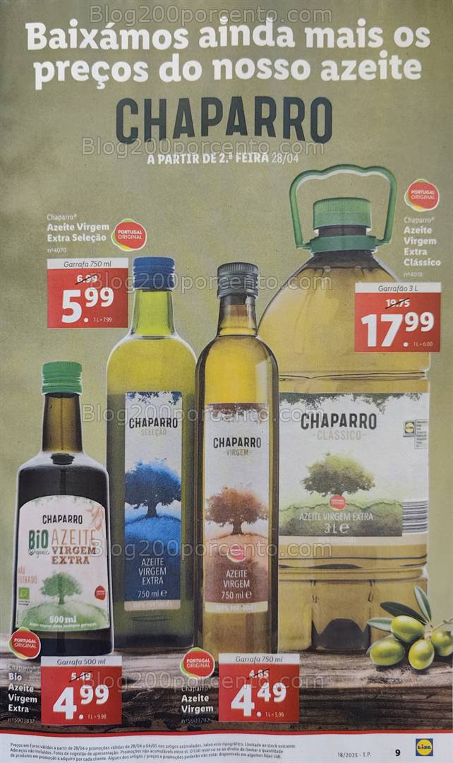 Antevisão Folheto LIDL Promoções de 28 abril a 4 maio