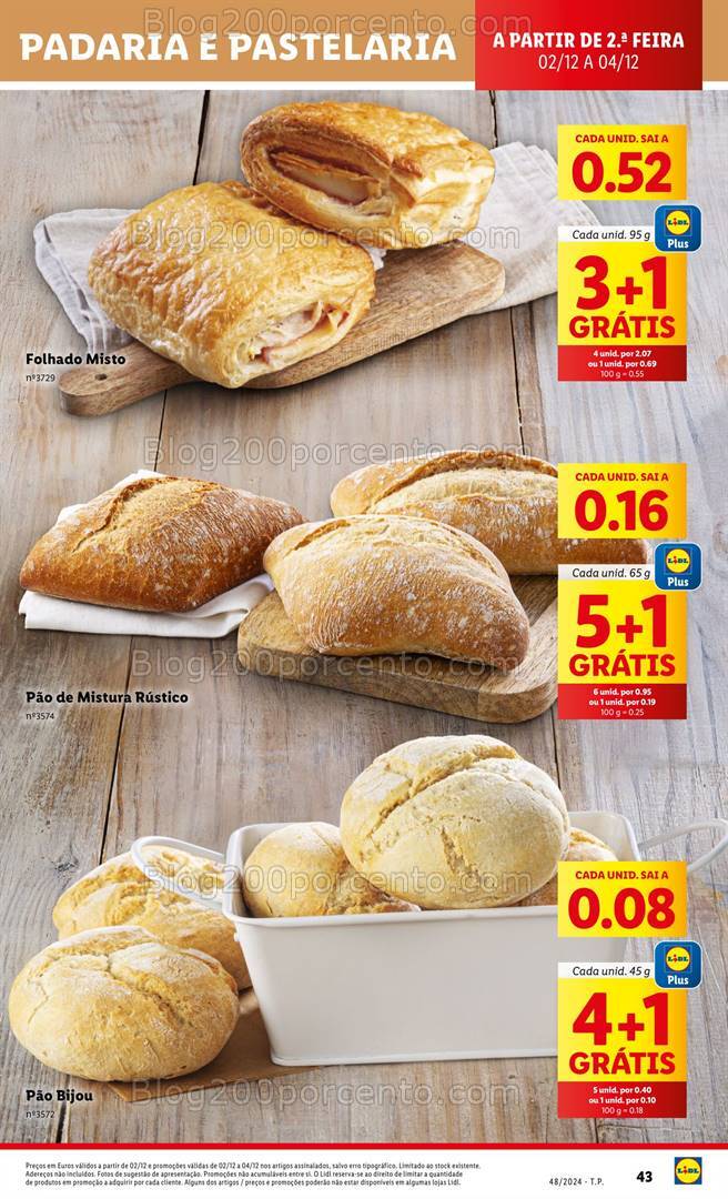 Antevisão Folheto LIDL Promoções de 2 a 4 dezembro