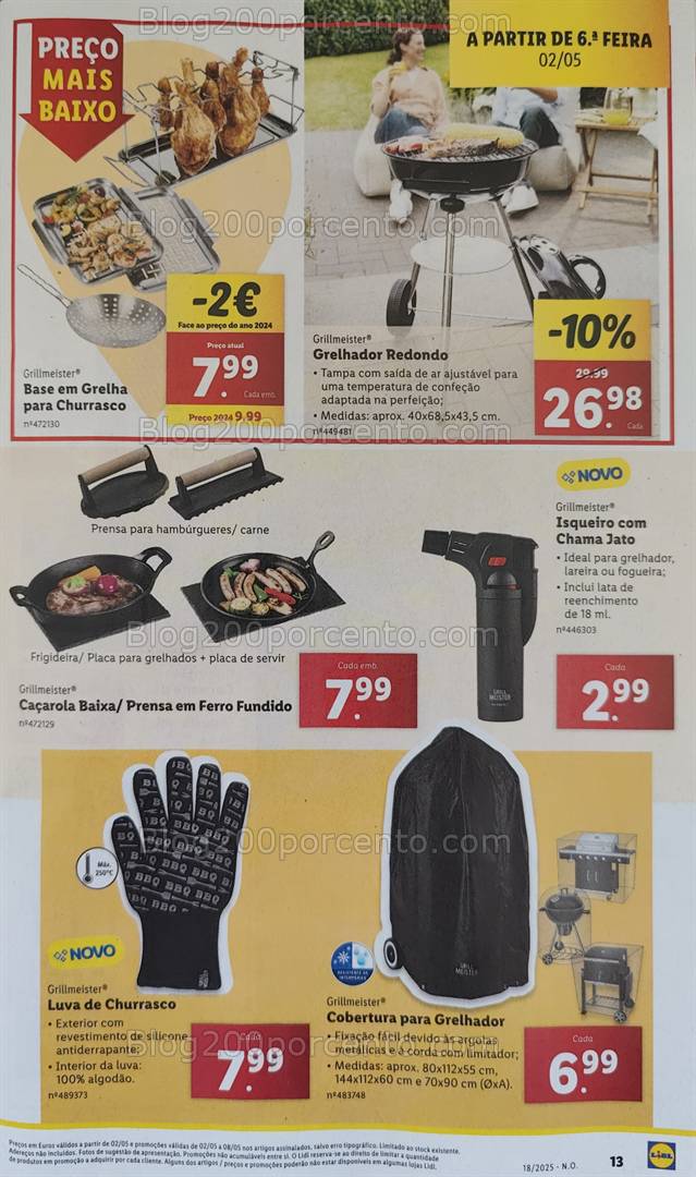 Antevisão Folheto LIDL Bazar Promoções de 2 a 8 maio