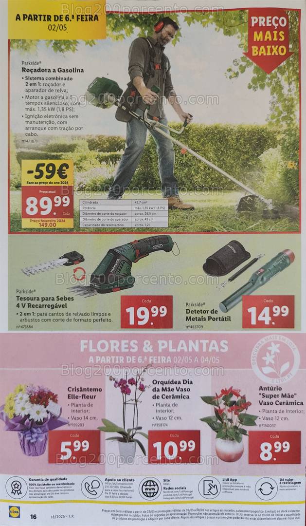 Antevisão Folheto LIDL Bazar Promoções de 2 a 8 maio