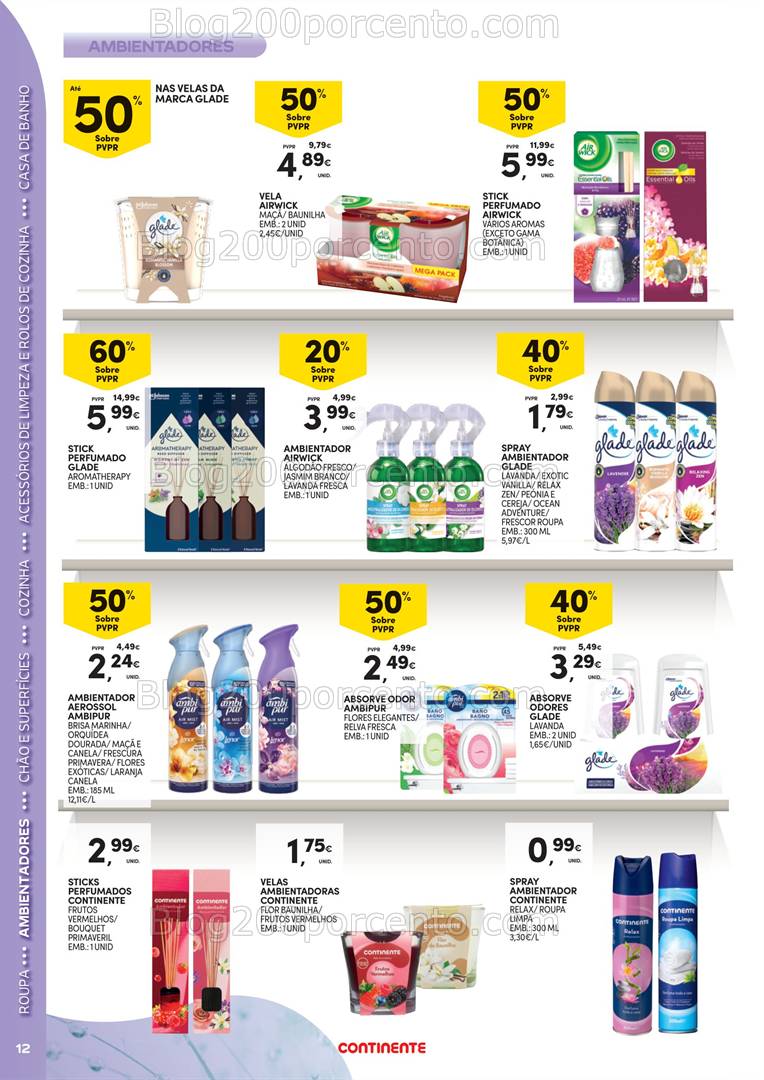 Antevisão Folheto CONTINENTE Limpeza do Lar - 18 fevereiro a 2 março