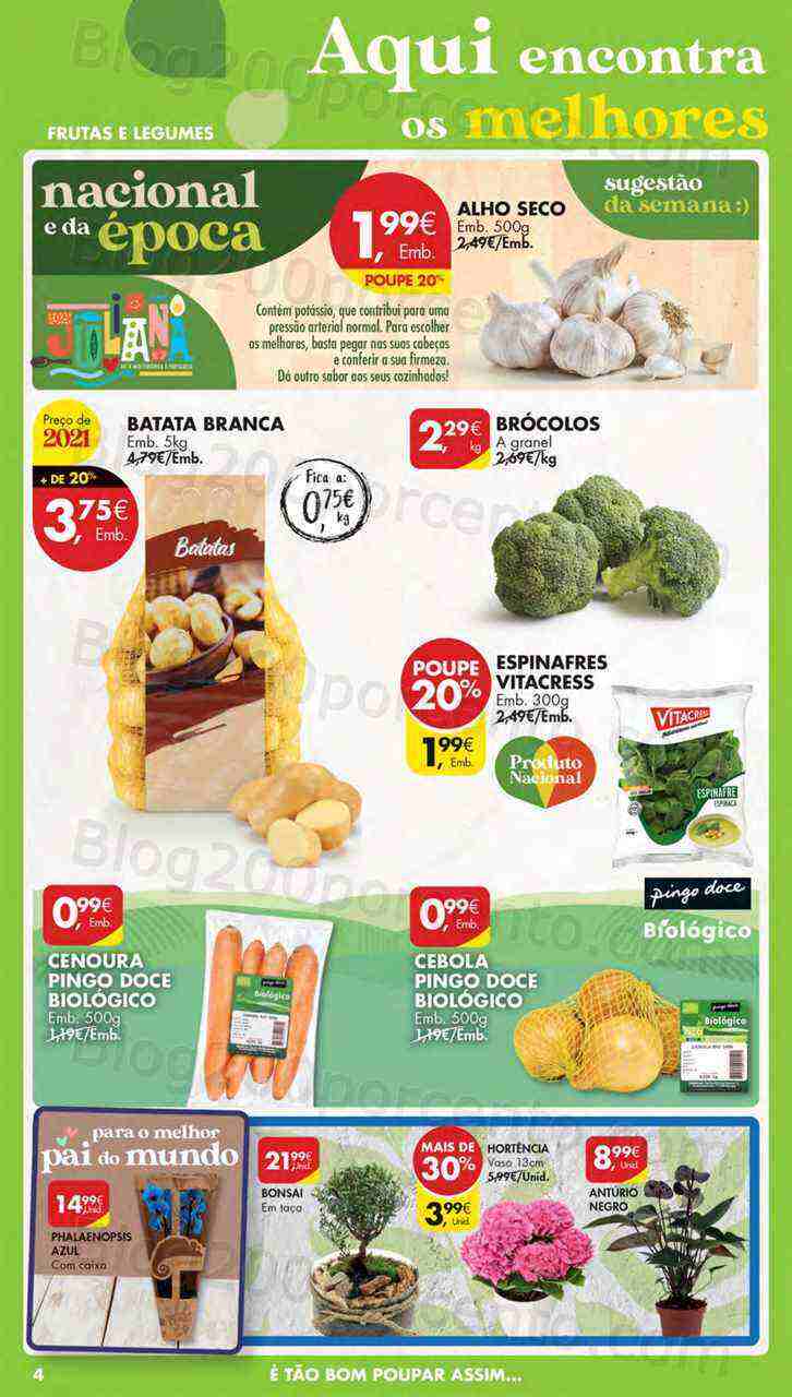 Antevisão Folheto PINGO DOCE Lojas Norte Promoções de 14 a 20 março