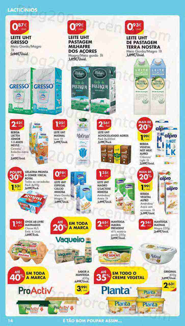 Antevisão Folheto PINGO DOCE Lojas Norte Promoções de 14 a 20 março