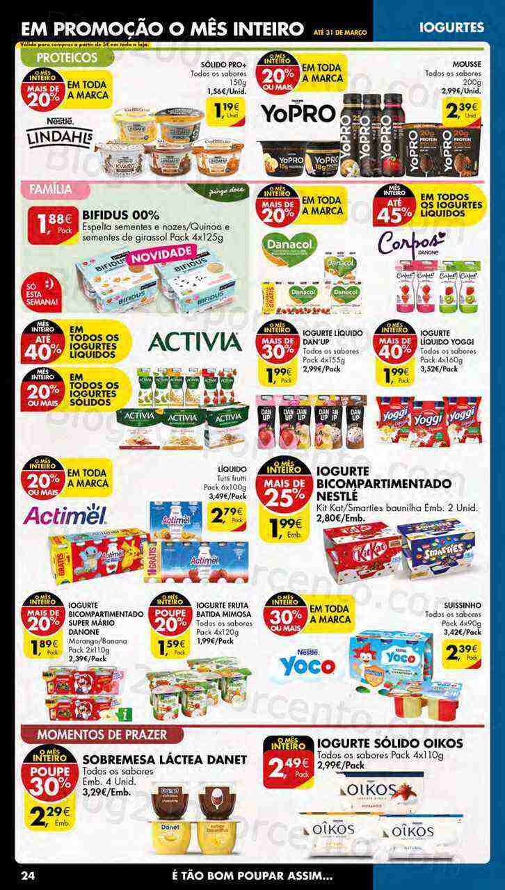 Antevisão Folheto PINGO DOCE Lojas Norte Promoções de 14 a 20 março