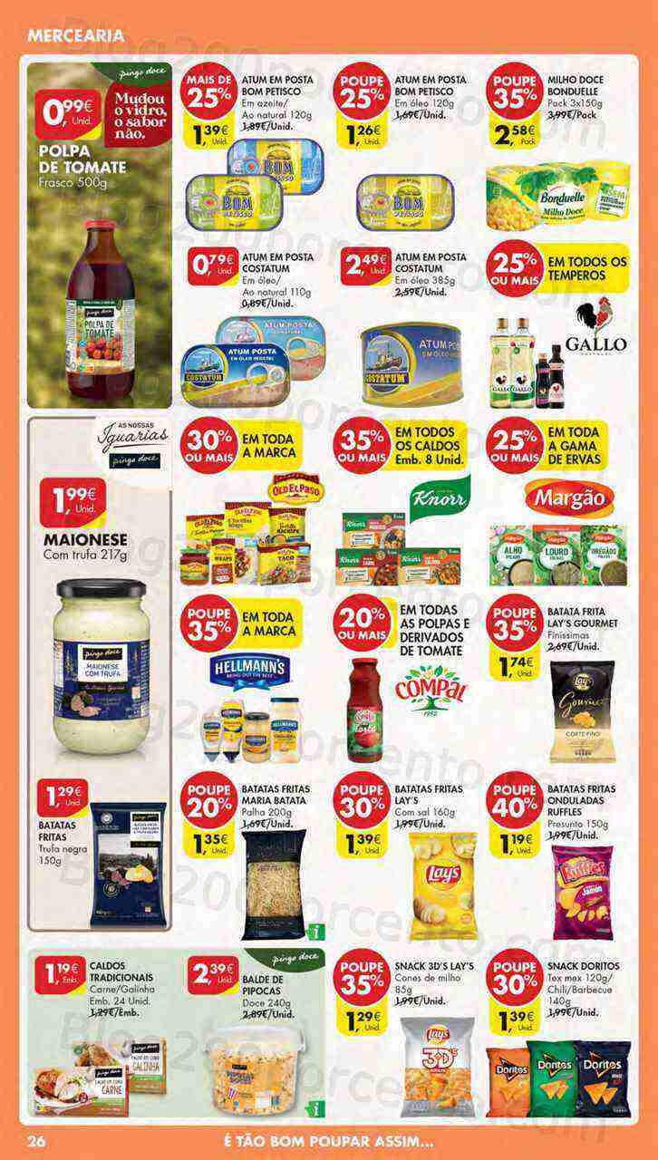 Antevisão Folheto PINGO DOCE Lojas Norte Promoções de 14 a 20 março