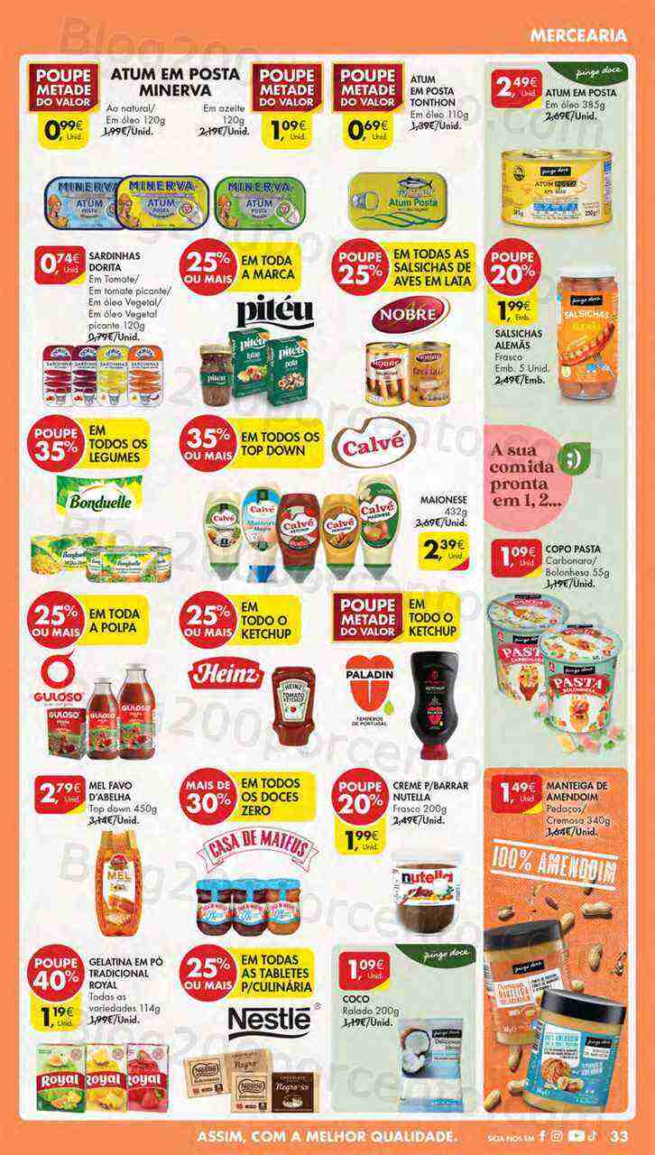 Antevisão Folheto PINGO DOCE Lojas Norte Promoções de 21 a 27 março