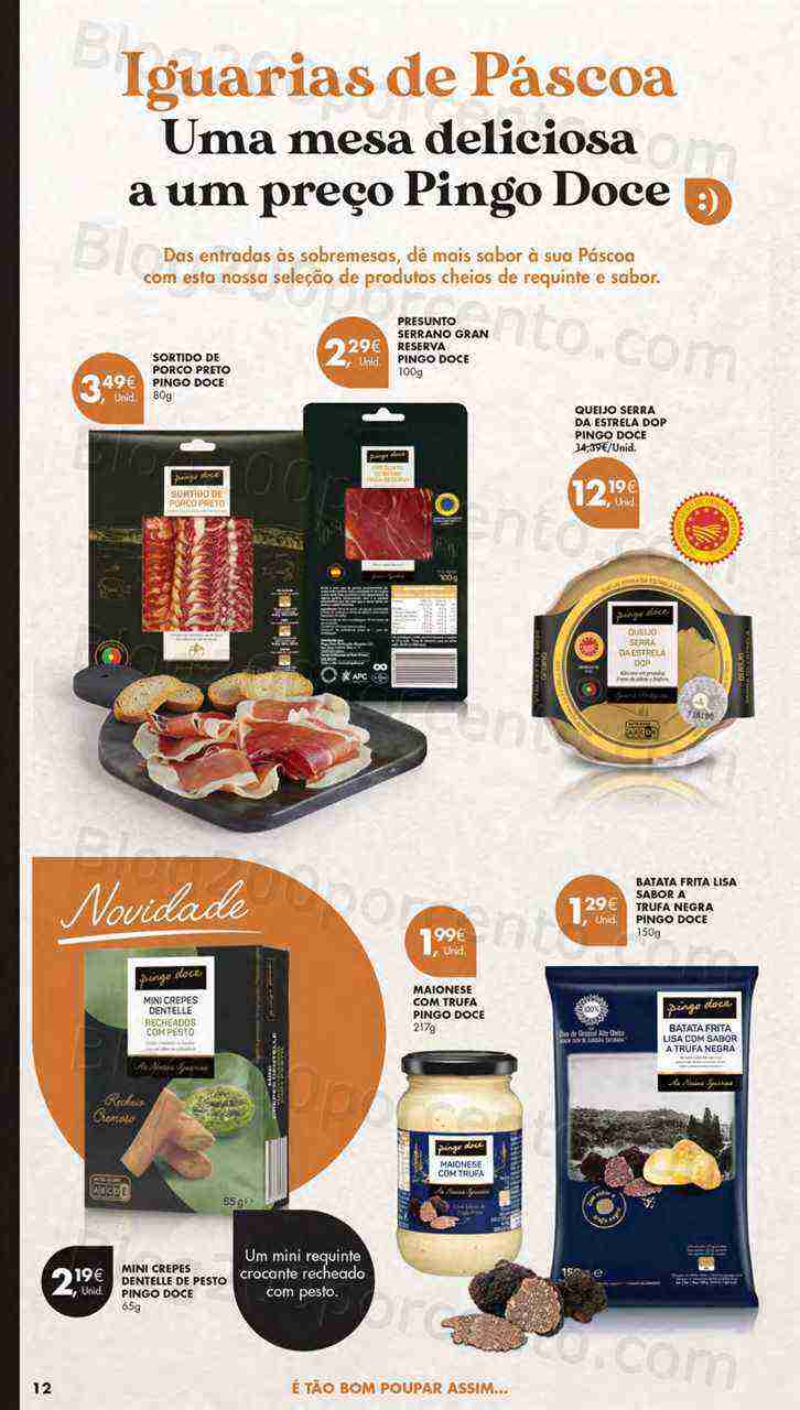 Antevisão Folheto PINGO DOCE Lojas Norte Promoções de 28 março a 3 abril