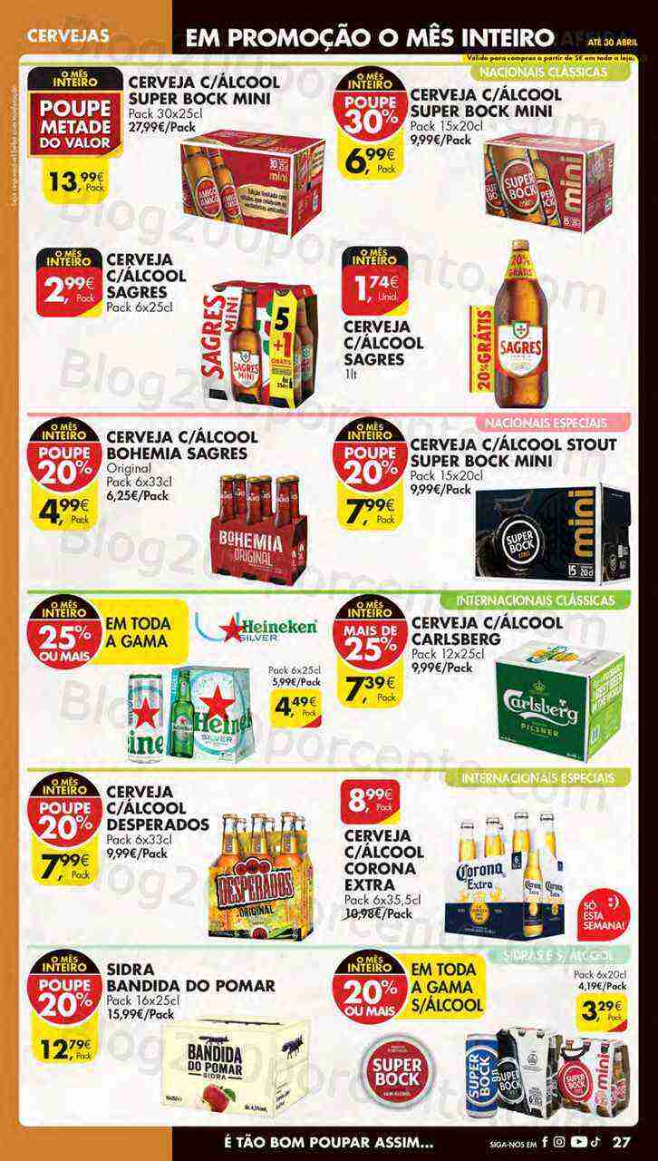 Antevisão Folheto PINGO DOCE Lojas Norte Promoções de 28 março a 3 abril