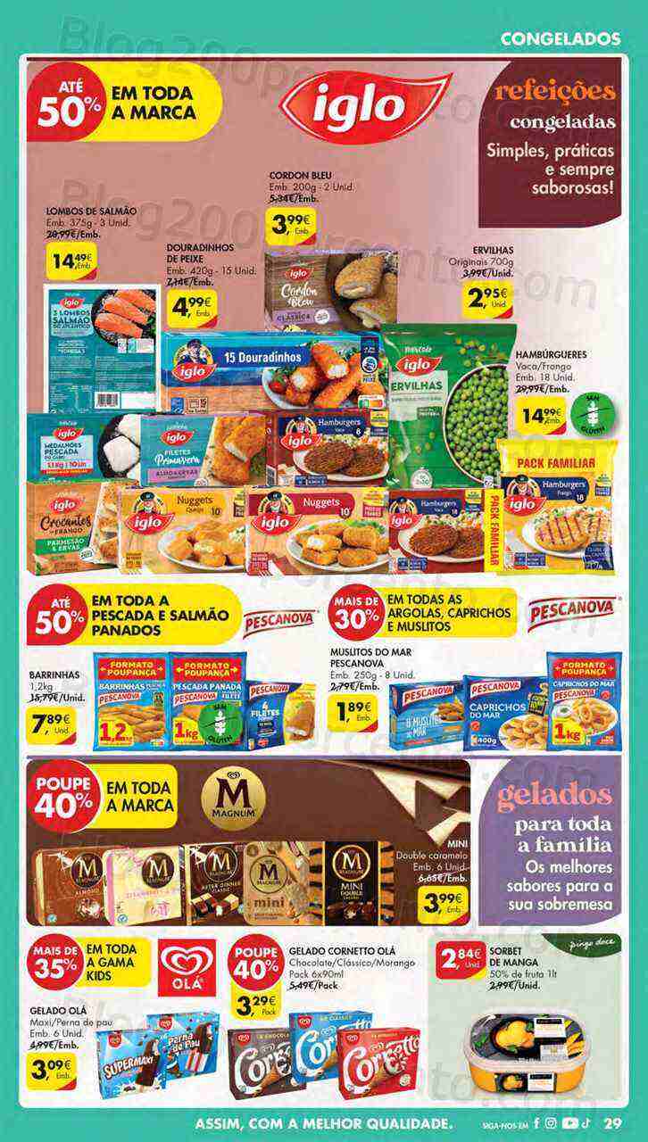 Antevisão Folheto PINGO DOCE Lojas Norte Promoções de 28 março a 3 abril