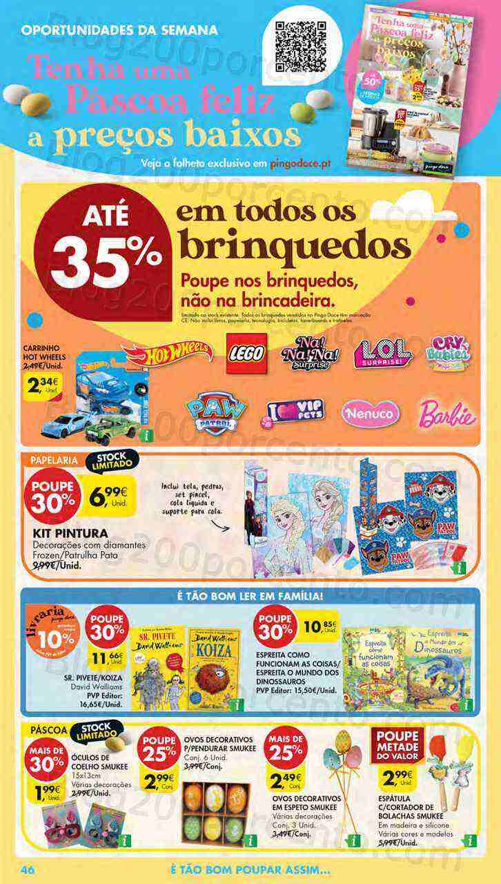Antevisão Folheto PINGO DOCE Lojas Norte Promoções de 28 março a 3 abril