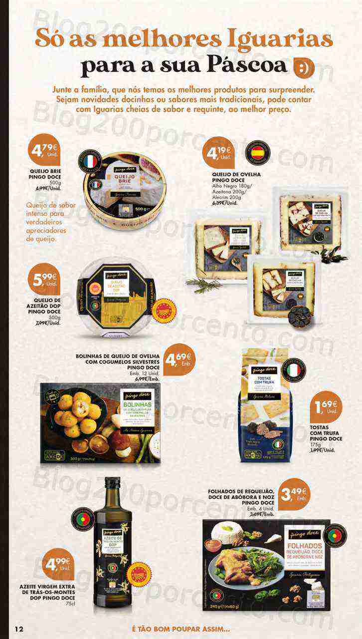 Antevisão Folheto PINGO DOCE Lojas Norte Promoções de 4 a 10 abril