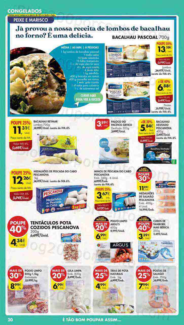 Antevisão Folheto PINGO DOCE Lojas Norte Promoções de 18 a 24 abril