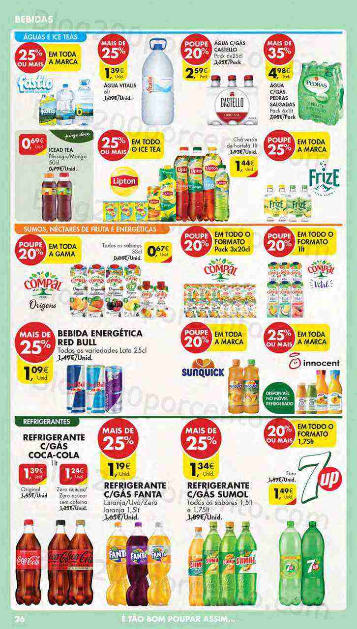 Antevisão Folheto PINGO DOCE Lojas Norte Promoções de 18 a 24 abril