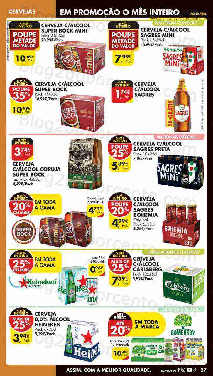 Antevisão Folheto PINGO DOCE Lojas Norte Promoções de 18 a 24 abril