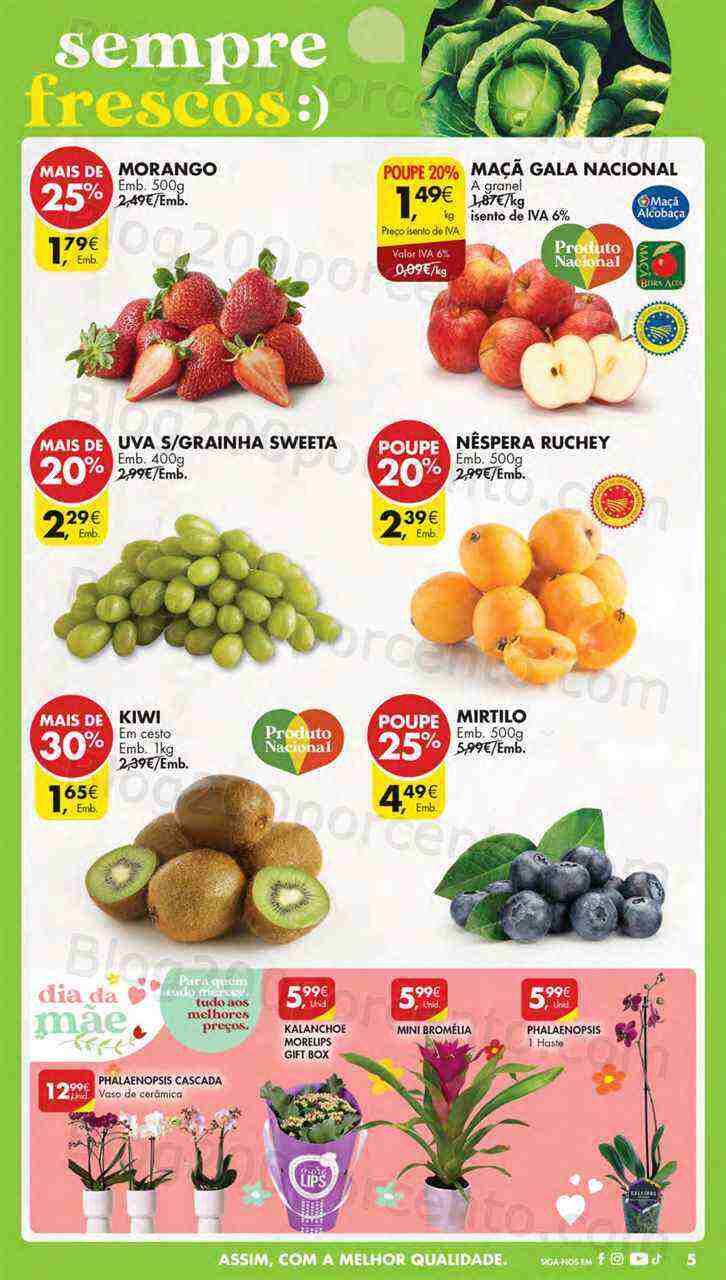 Antevisão Folheto PINGO DOCE Lojas Norte Promoções de 25 abril a 1 maio