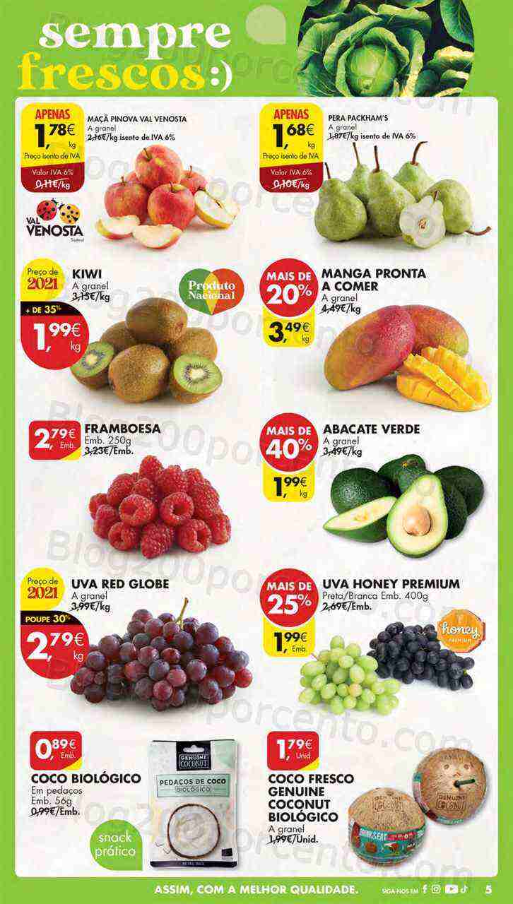 Antevisão Folheto PINGO DOCE Lojas Norte Promoções de 2 a 8 maio