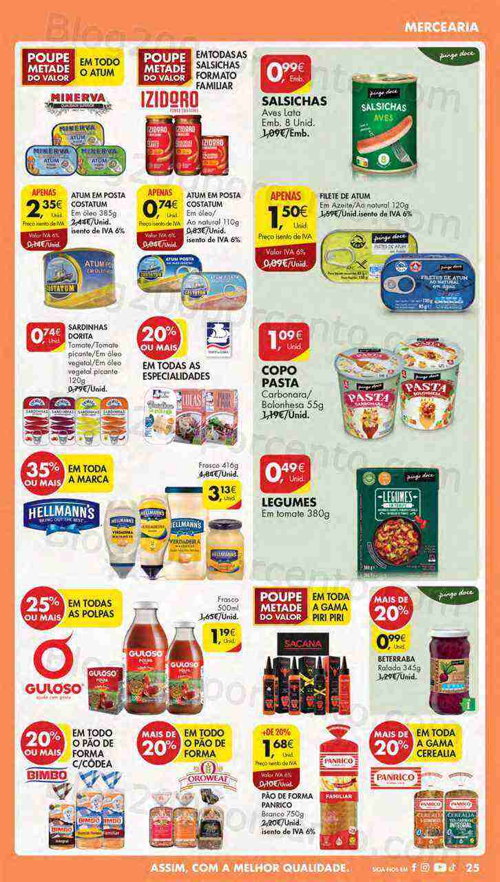 Antevisão Folheto PINGO DOCE Lojas Norte Promoções de 2 a 8 maio