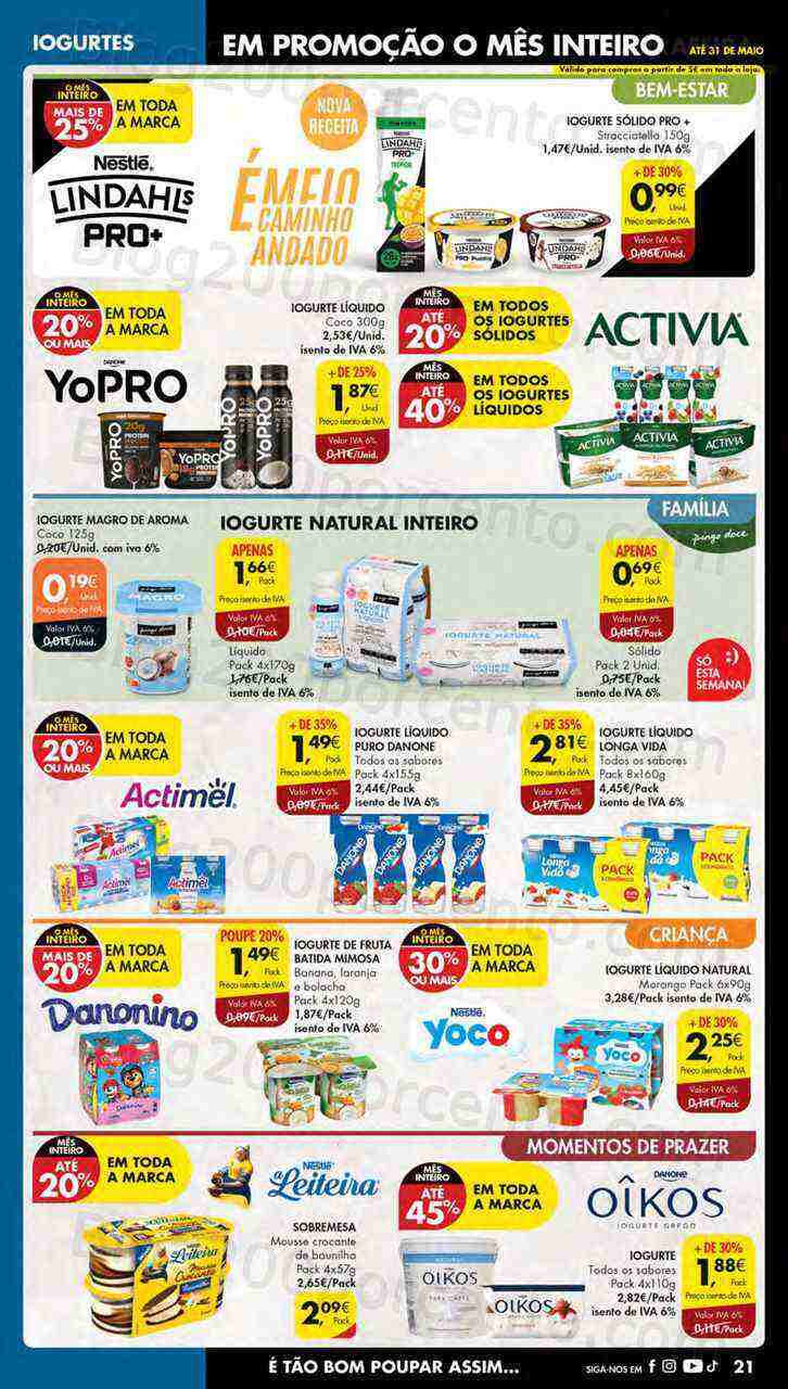 Antevisão Folheto PINGO DOCE Lojas Norte Promoções de 16 a 22 maio