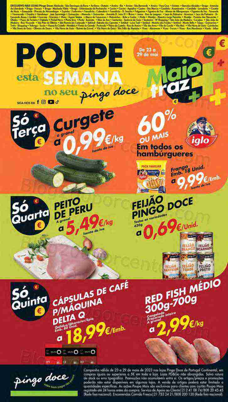 Antevisão Folheto PINGO DOCE Norte Promoções de 23 a 29 maio