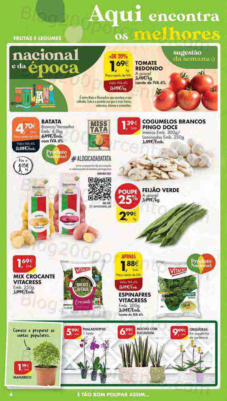 Antevisão Folheto PINGO DOCE Norte Promoções de 23 a 29 maio