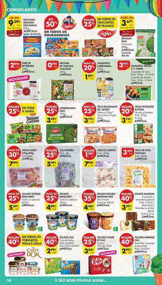 Antevisão Folheto PINGO DOCE Norte Promoções de 20 a 26 junho